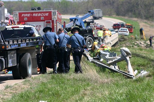 Kansas semi-trailer/RV injury attorney I-35 highway crash hospital permanent law
